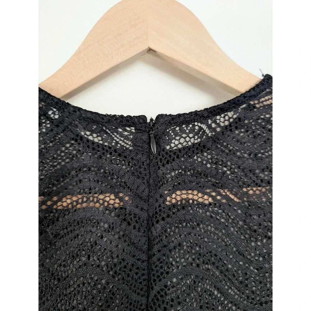Zara sheer black